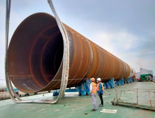 上海中交一航局风电设备运输/山东大金重工